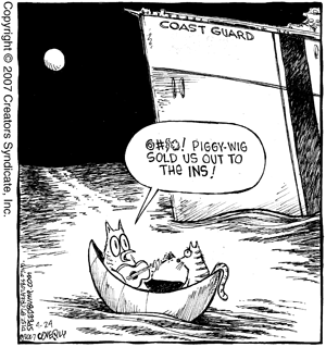 Speed Bump, 24 April 2007, by Dave Coverly