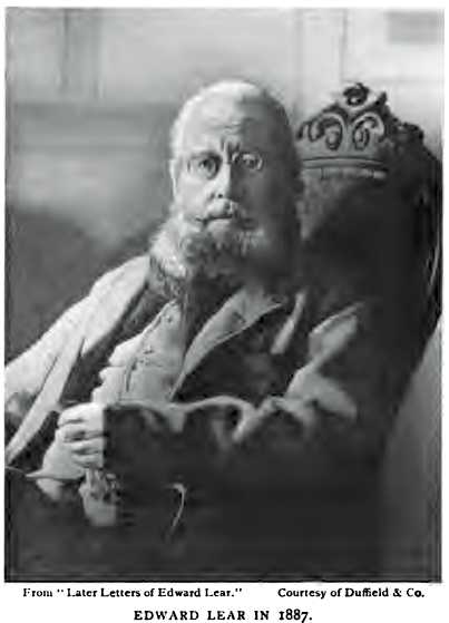 Edward Lear in 1887