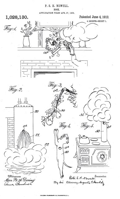Peter Newell's Hole Book Patent